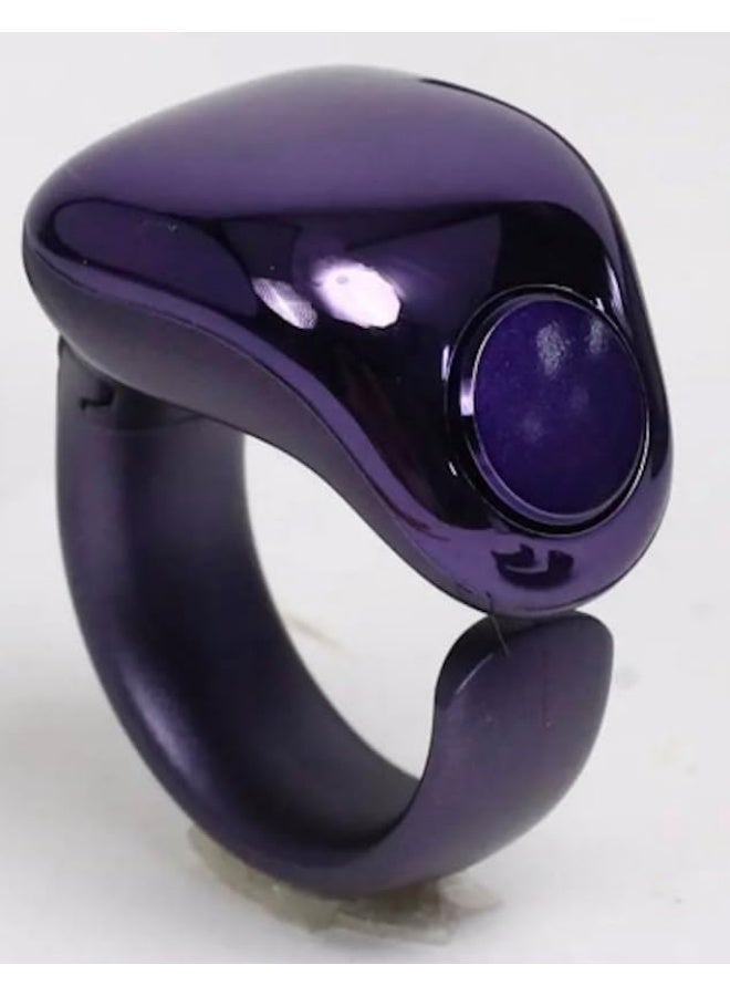 WESLAMIC ITasbih Zikr Smart Ring  beads ring... Available in five sizes: 16 cm, 18 cm, 20 cm, 22 cm, 24 cm (Lavender Purple) 2026 New!! - Image 1